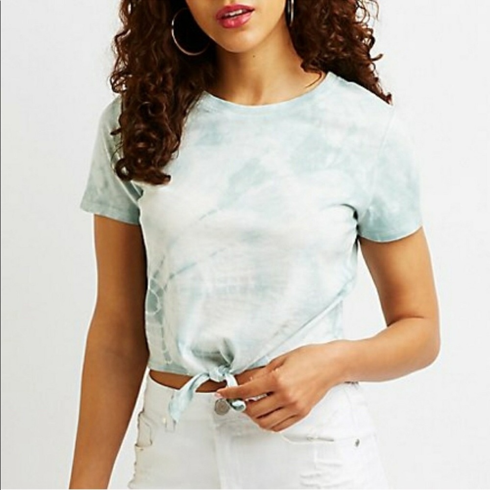 Charlotte Russe Tie Dye Top